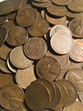 Mixed Date Wheat Cent Rolls