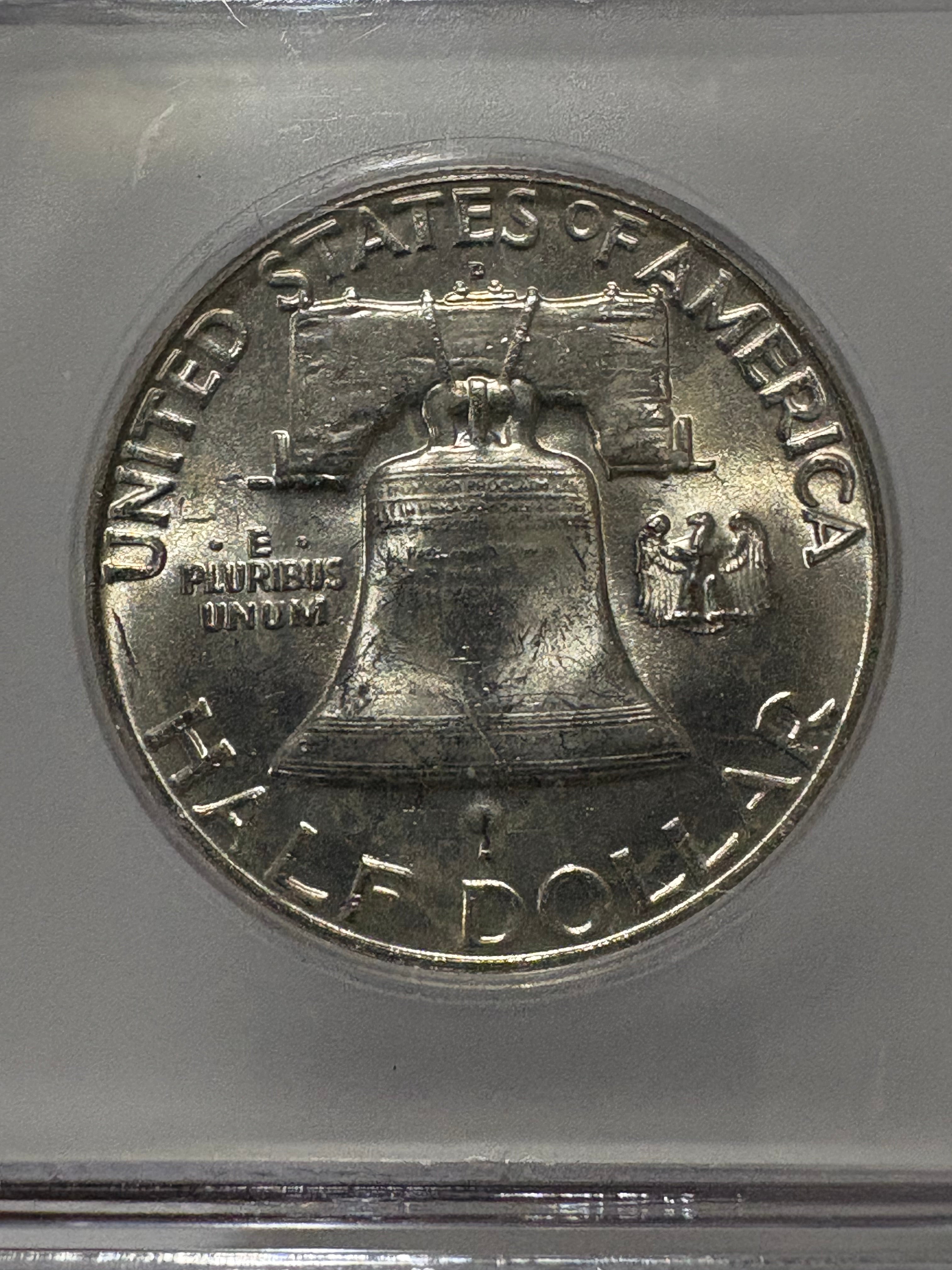 1962-D 50c ICG MS63