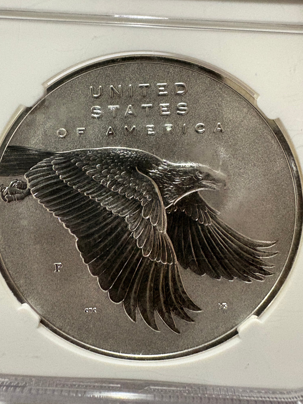 1792-2017-P 1oz Silver Medal - US Mint 225th Anniversary - Reverse PF70