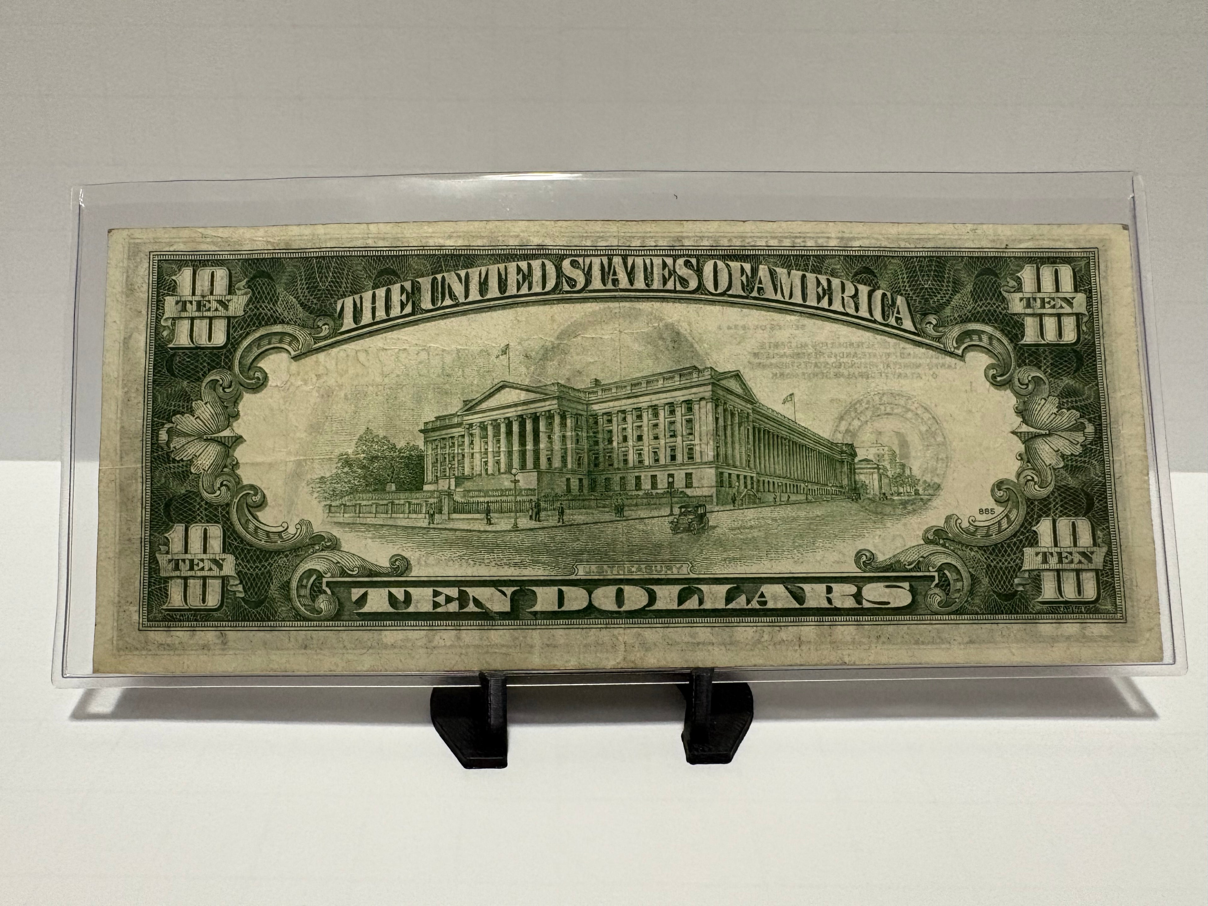 $10 Federal Reserve Note - Series 1934A