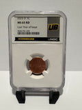 2025-D 1c - Last Year of Issue - MS65RD - NGC Ultra breaks