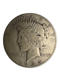 1934-S Peace Dollar - Semi Key