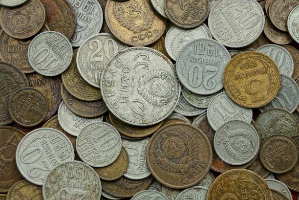 Soviet Coin Grab - Lot of 5 Random Circulated Soviet Coins